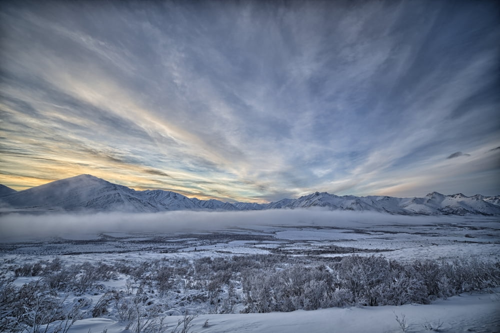 The Blackstone Valley along the Dempster Highway Yukon Canada Canvas Art - Robert Postma Design Pics (19 x 12)