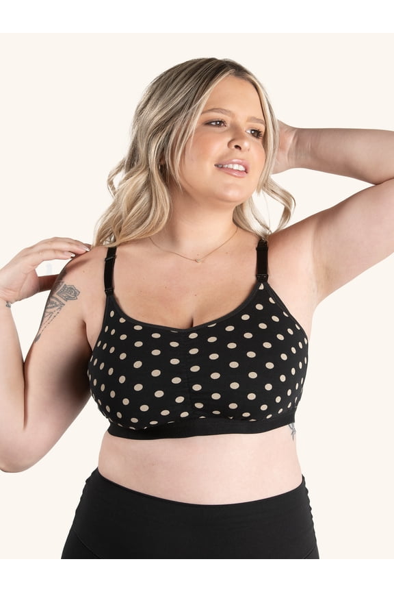 , The Blake, Nursing Bra, Wireless, Inner Sling, Drop Down Cups, Full Coverage, Soft and Stretchy, Breathable Cotton (Women's)
