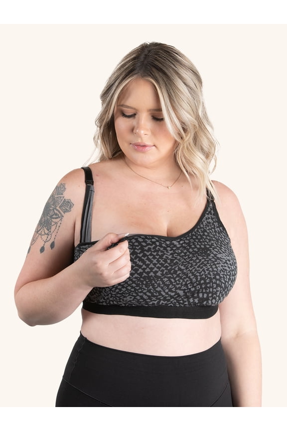 , The Blake, Nursing Bra, Wireless, Inner Sling, Drop Down Cups, Full Coverage, Soft and Stretchy, Breathable Cotton (Women's)