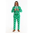 thumbnail image 1 of The Blarney Bagpiper - Shinesty Diagonal Striped Clovers Suit  US Jacket 40, 1 of 5