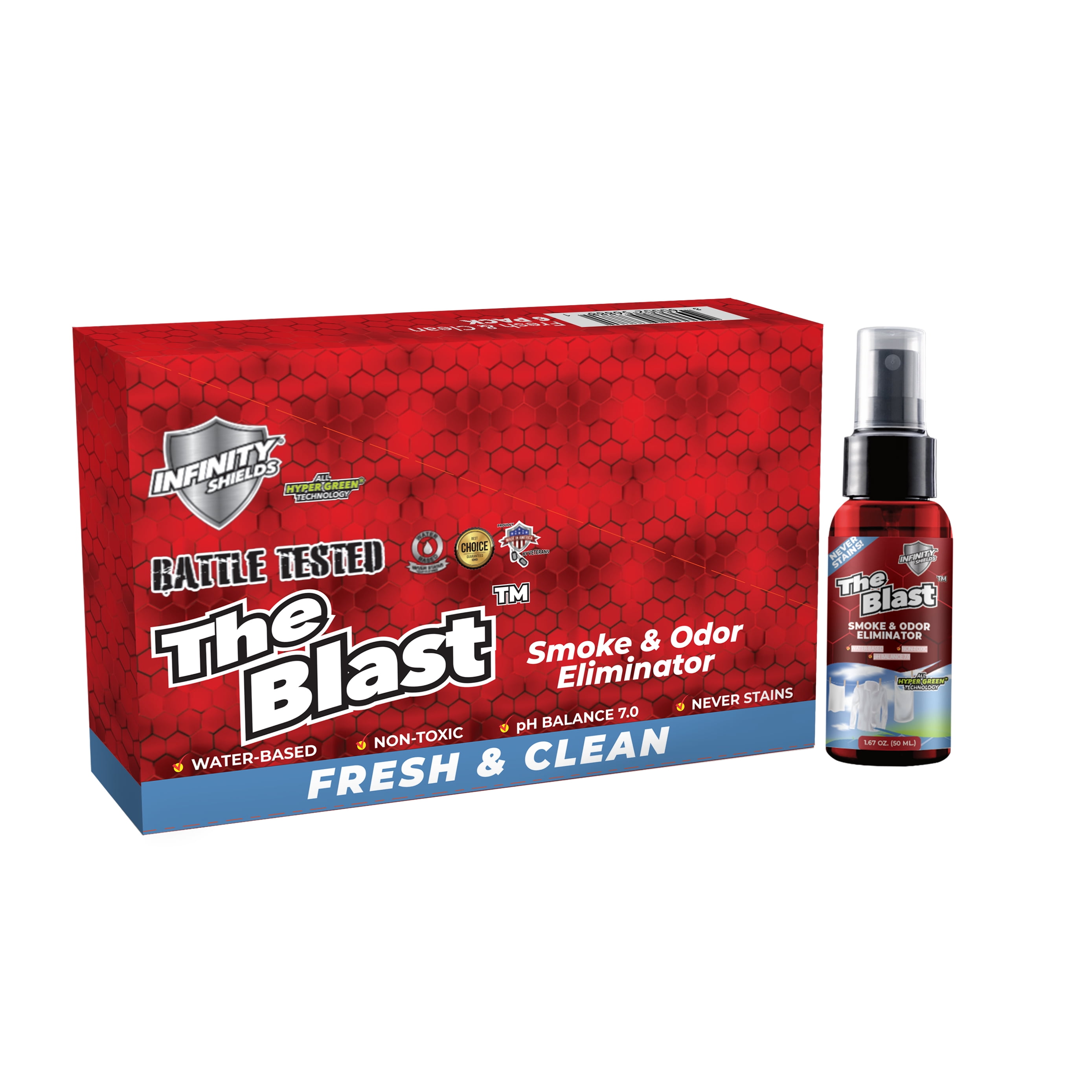 The Blast Smoke & Odor Eliminator Spray Air freshener Deodorizer