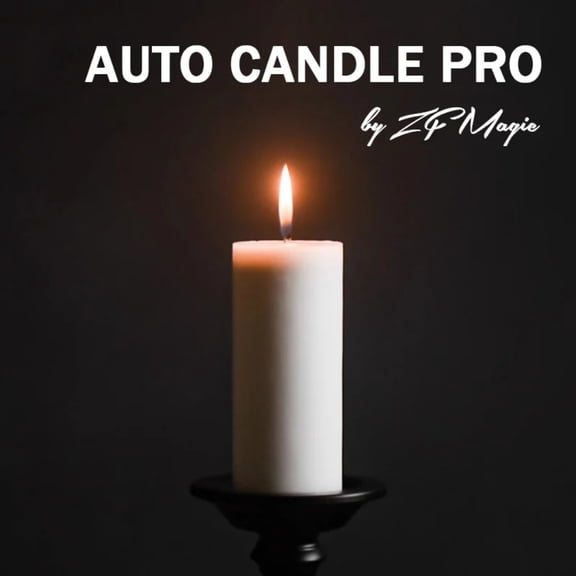 The Blaze Tricks (The Auto Candle) Pro Remote Control Fire Magician Stage Bar Illusion Gimmick Magic Props Accessories Mentalism