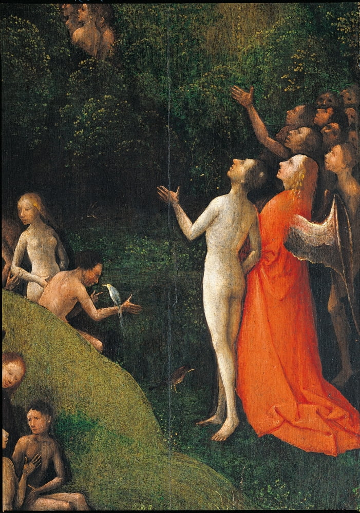 The Blessed And The Damned Souls (Visions Of The Afterlife) The Terrestrial Paradise Canvas Art -  (18 x 24)