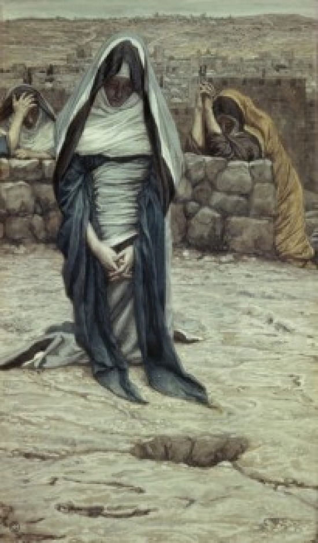 The Blessed Virgin in Old Age James Tissot (1836-1902French) Canvas Art - James Tissot (18 x 24)