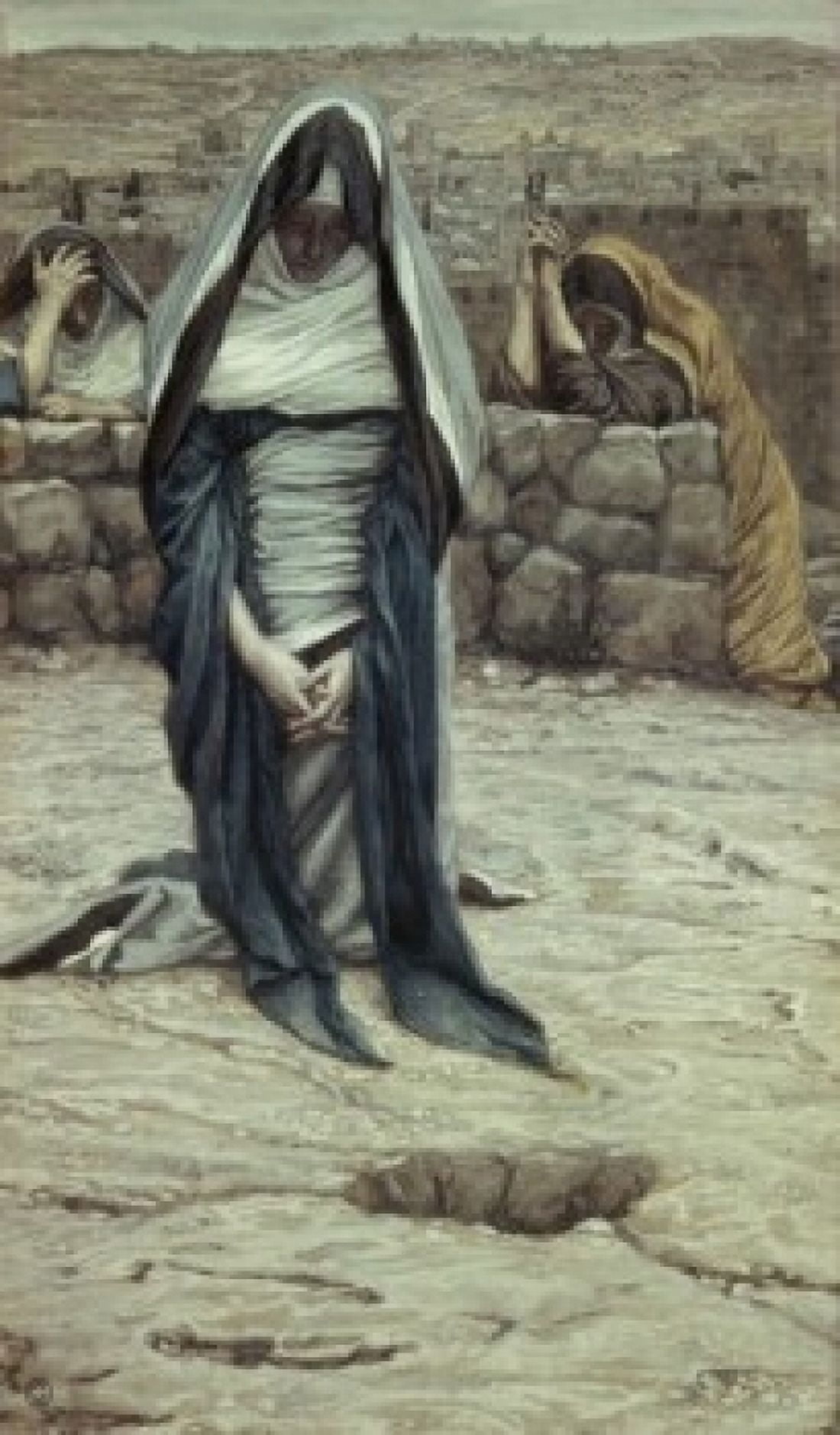 The Blessed Virgin in Old Age James Tissot (1836-1902French) Canvas Art - James Tissot (24 x 36)