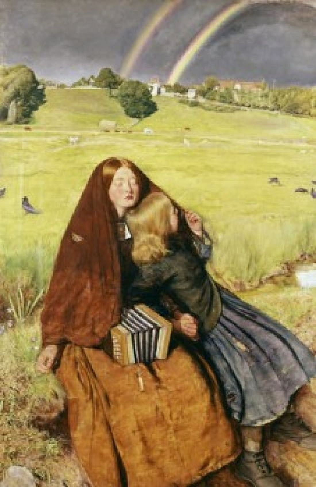 The Blind Girl John Everett Millais (1829-1896 British) Canvas Art - John Everett Millais (24 x 36)