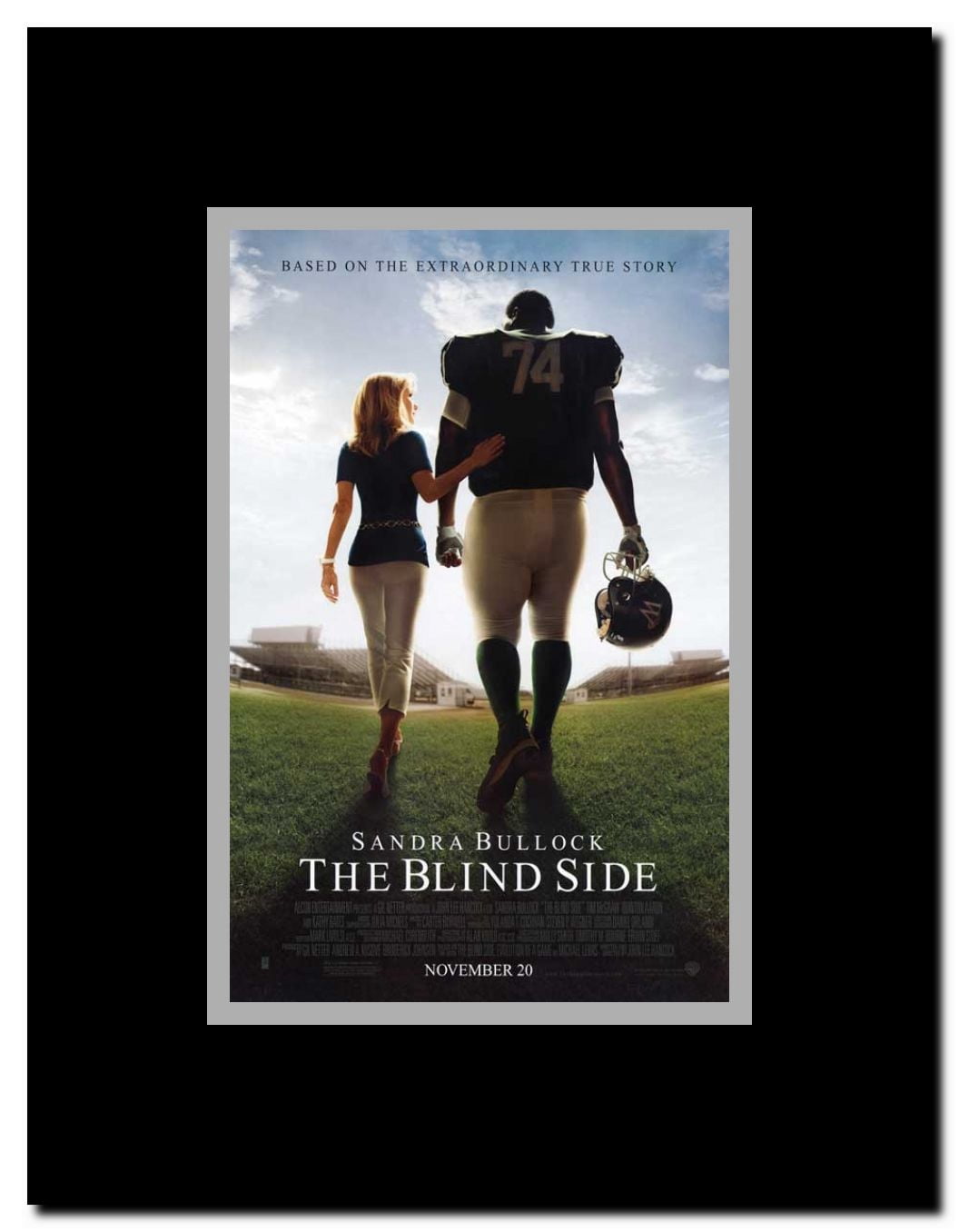 The Blind Side Framed Movie Poster
