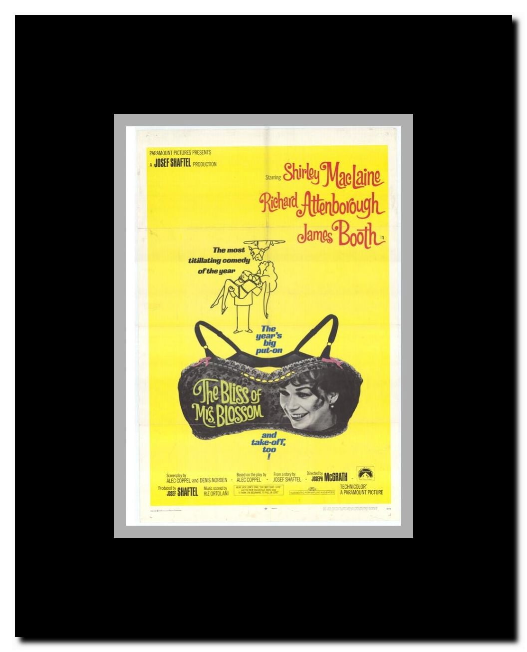 The Bliss of Mrs. Blossom Framed Movie Poster