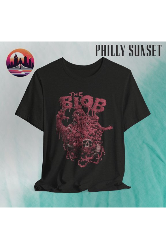 The Blob Movie T-shirt, Horror Movie, Comedy Horror, science fiction, 1988