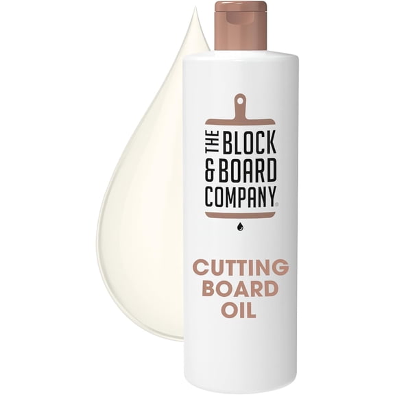 Specialist Cutting Board Oil by The Block & Board Company | Food Grade Mineral Oil for Wood, Stone, & Butcher Blocks | Quick Drying, Tasteless, Odorless & Colorless | Restore & Protect (8.5oz/250ml)