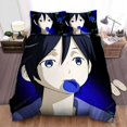 thumbnail image 1 of The Blood+ Anime Saya Biting The Blue Rose Quilt Duvet Cover Set Soft, 1 of 4
