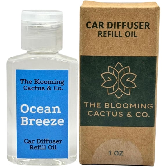 The Blooming Cactus & Co. - Car Air Freshener Refill Oil - Car Diffuser Refill - Fragrance Oil Diffuser Refill - Reed Diffuser Refill 30 gram