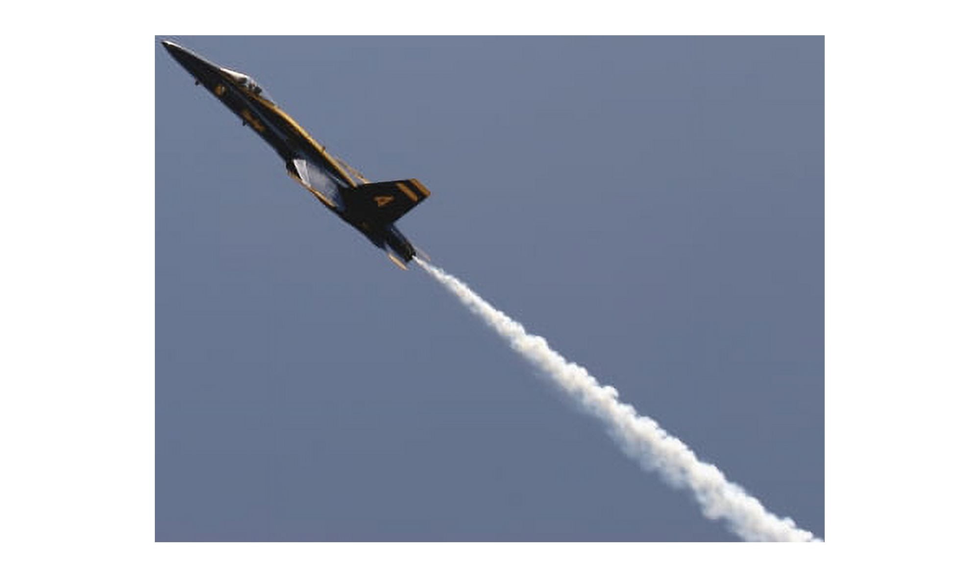 The Blue Angels perform aerial demonstrations during an air show Canvas Art - Stocktrek Images (36 x 21)