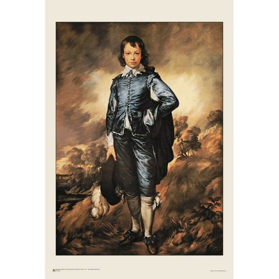 The Blue Boy by Thomas Gainsborough Mini Poster 12" x 18"