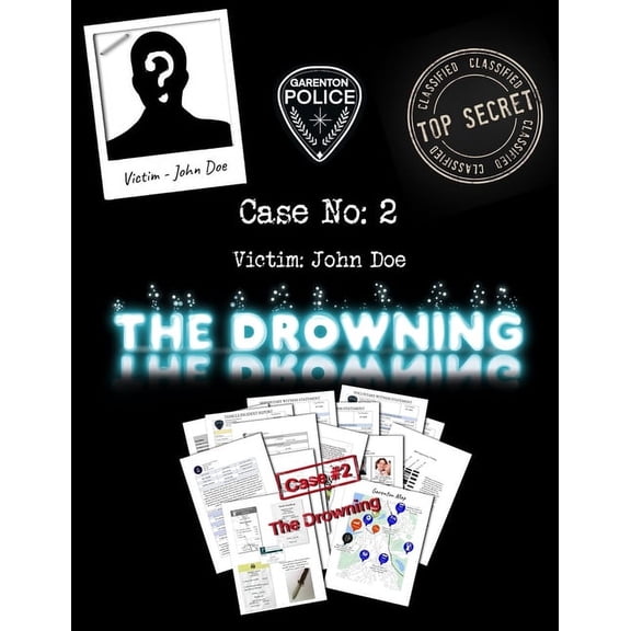The Blue Coconut Case Files: Case 2 - The Drowning: The Blue Coconut - Cold Case Mystery Crime Police File Game (Paperback)