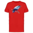 thumbnail image 1 of The Blue Crow (Bird Watercolor) Tee Men's -Image by Shutterstock, 1 of 2