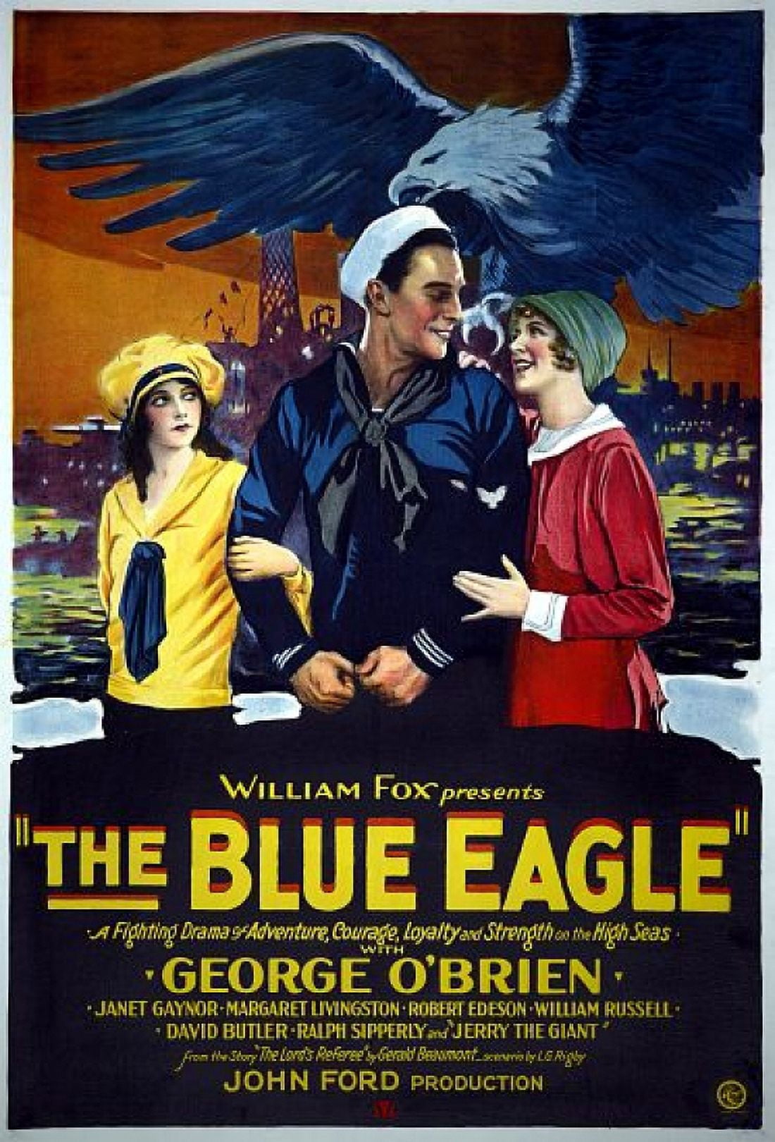 The Blue Eagle George OBrien Movie Canvas Art -  (24 x 36)