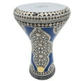 thumbnail image 1 of The Blue Gate Gawharet El Fan 17" Mother of Pearl Darbuka, 1 of 7