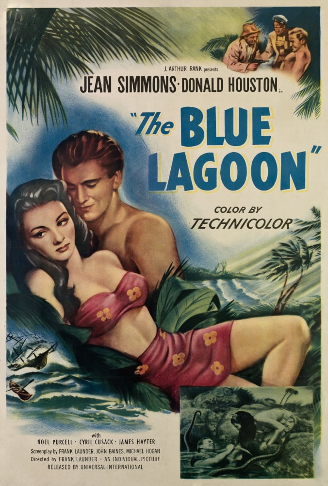 The Blue Lagoon Canvas Art - (24 x 36)