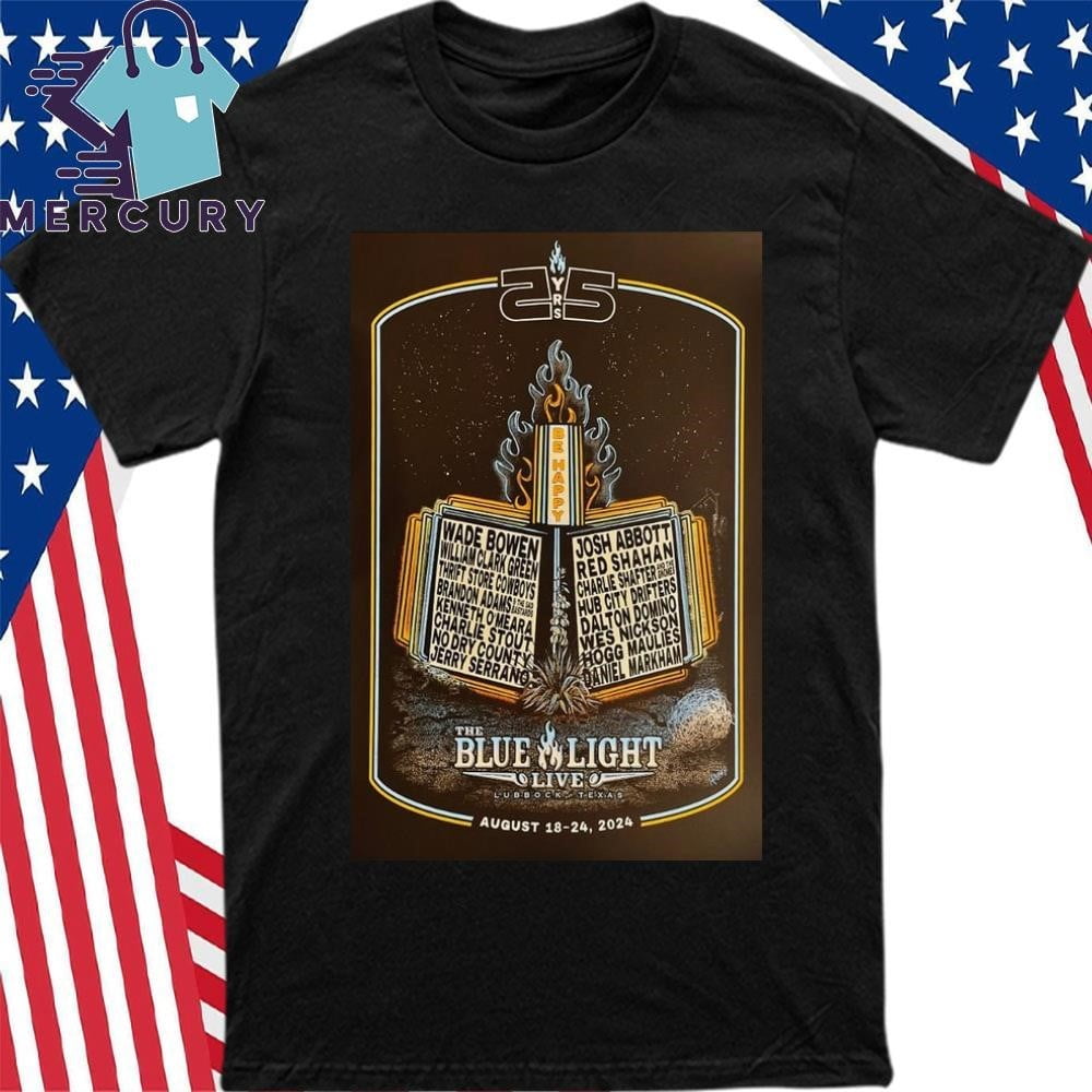 The Blue Light Aug 18242024 Buddy Holly Ave In Lubbock Tx Poster