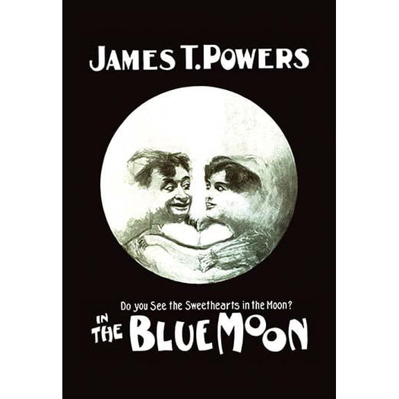 The Blue Moon- Fine Art Canvas Print (20" x 30")