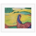 thumbnail image 1 of The Blue Rider (Der Blaue Reiter) - From an Original Color Painting by Franz Marc c.1910 - Fine Art Rolled Canvas Print (Unframed) 11in x 14in, 1 of 4