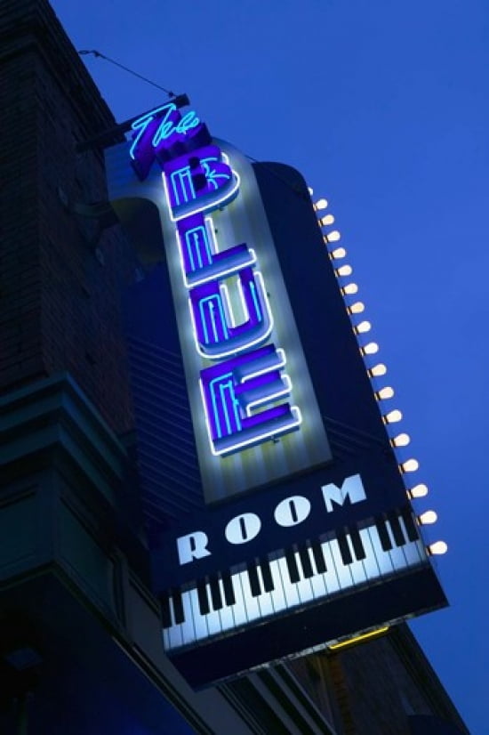 The Blue Room Jazz Club 18th & Vine Historic Jazz District Kansas City Missouri USA Canvas Art - Panoramic Images (36 x 24)