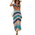 thumbnail image 1 of The Blue Tribe King Size Sleeveless Dress Dresses Summer Women Dresses Clothing Woman Dresses Dress, 1 of 7