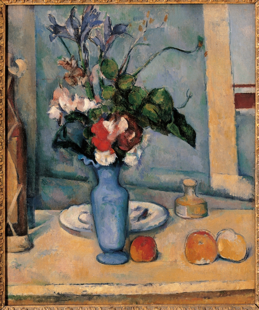 The Blue Vase Canvas Art - (24 x 36)