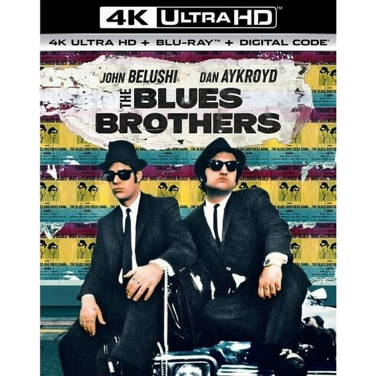 The Blues Brothers 4K Ultra HD + BLU-RAY + DIGITAL CODE - Alligator Records  - Genuine Houserockin' Music Since 1971