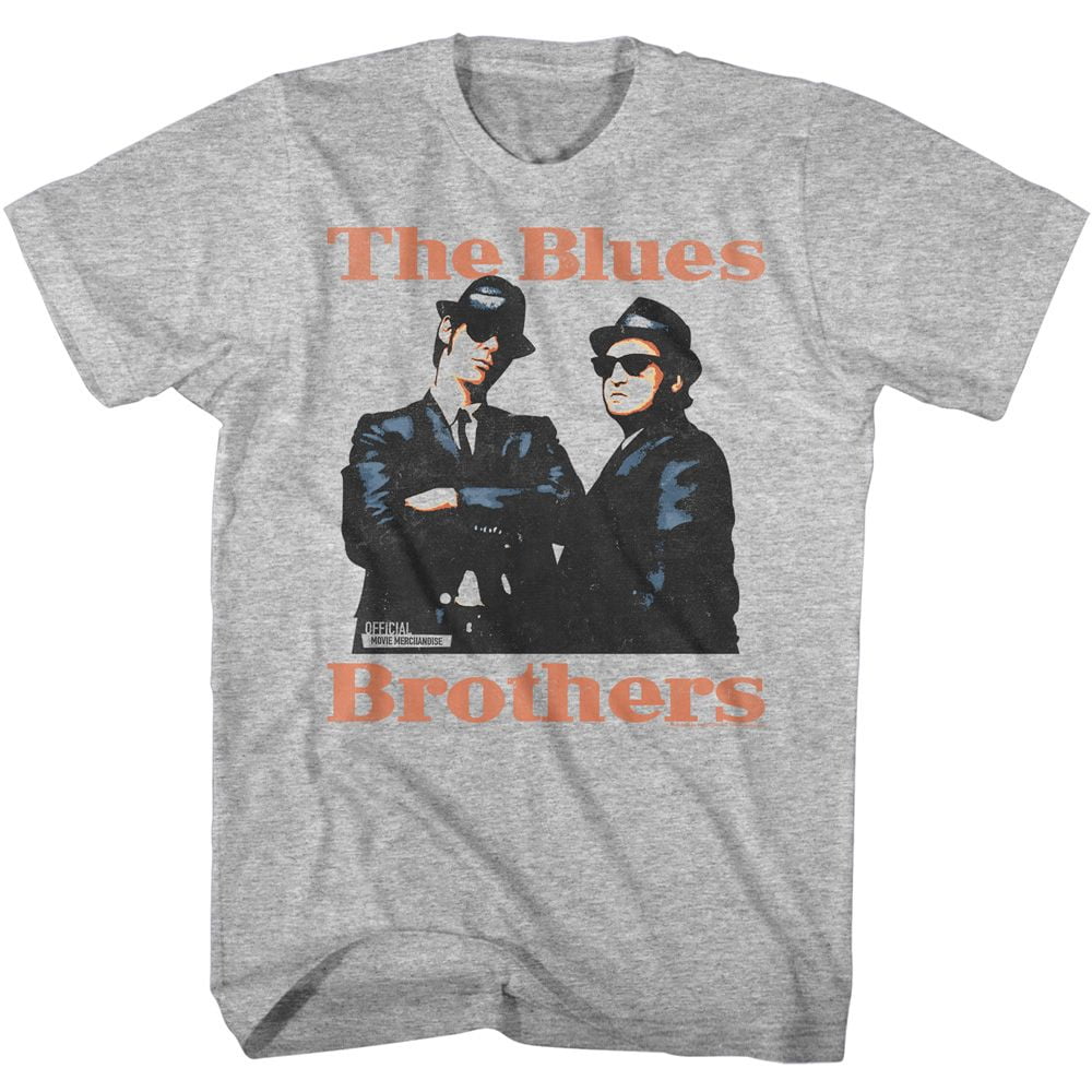 The Blues Brothers Blues Bros Gray Heather Adult T Shirt 2Xl Walmart the-blues-brothers-blues-bros-gray-heather-adult-t-shirt-2xl-walmart