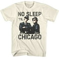 thumbnail image 1 of The Blues Brothers No Sleep Natural Adult T-Shirt 2Xl, 1 of 2