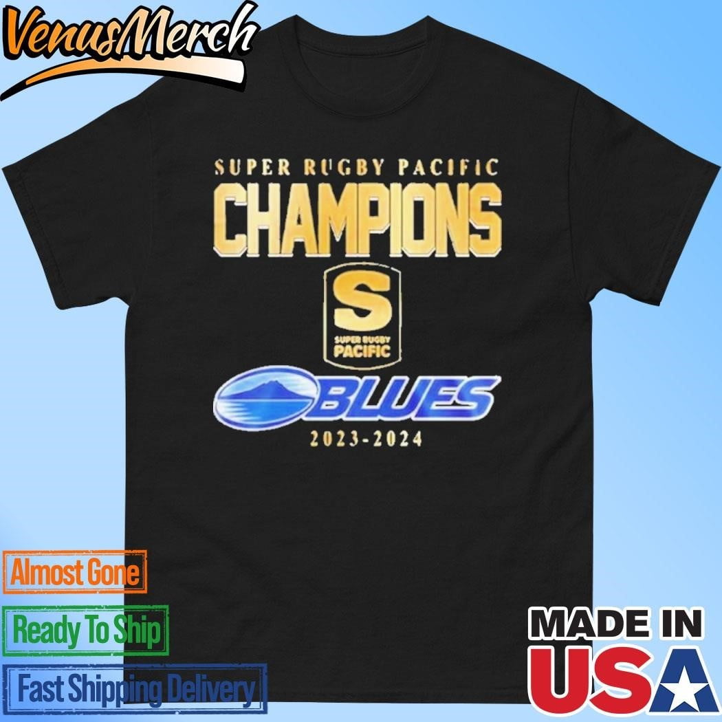 The Blues Supper Rugby Pacific Champions 20232024 Shirt