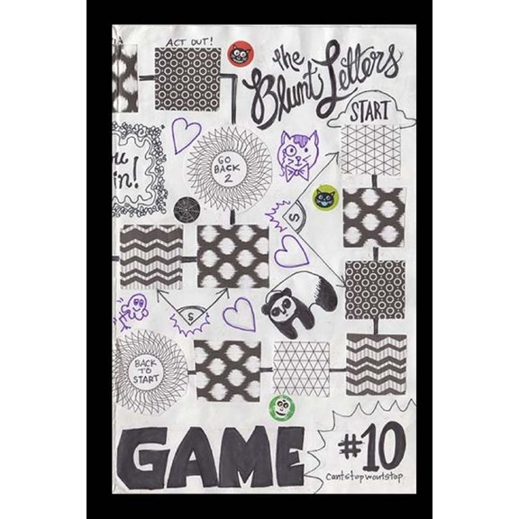 The Blunt Letters Issue 10: Game Paperback 154253349X 9781542533492 MIcaela Petersen, Elle Lecktrick