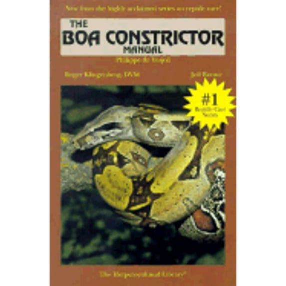 Pre-Owned The Boa Constrictor Manual The Herpetocultural Library Paperback Philippe De Vosjoli