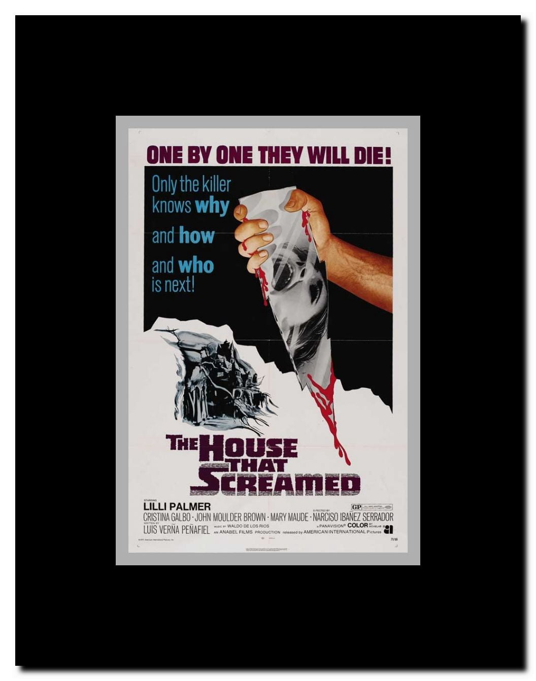 The Boarding School Framed Movie Poster