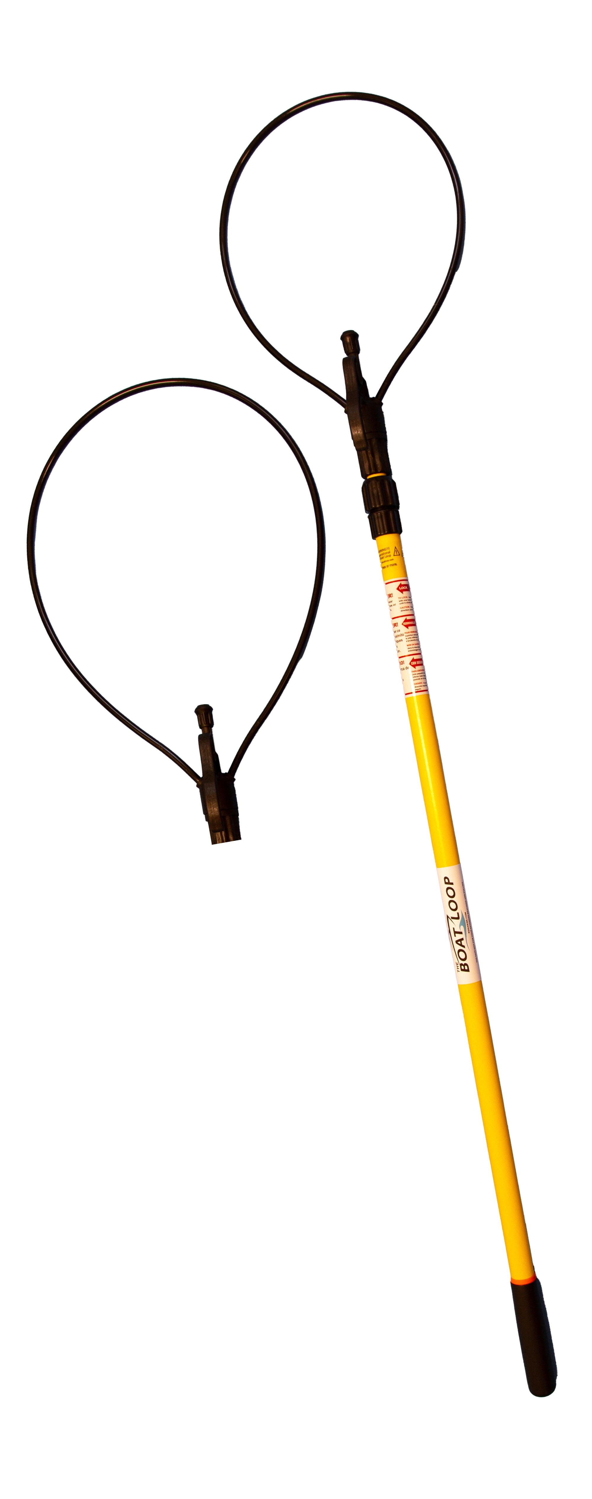 The Boat Loop Long Extendable (4 to 8 feet) Fiberglass Pole for Easy Docking, Model MT48PAK