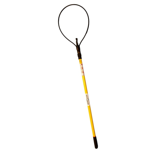 Boat Loop 4 to 8 ft Telescopic Fiberglass Pole, Easy Docking, Adjustable, Model MT48XL