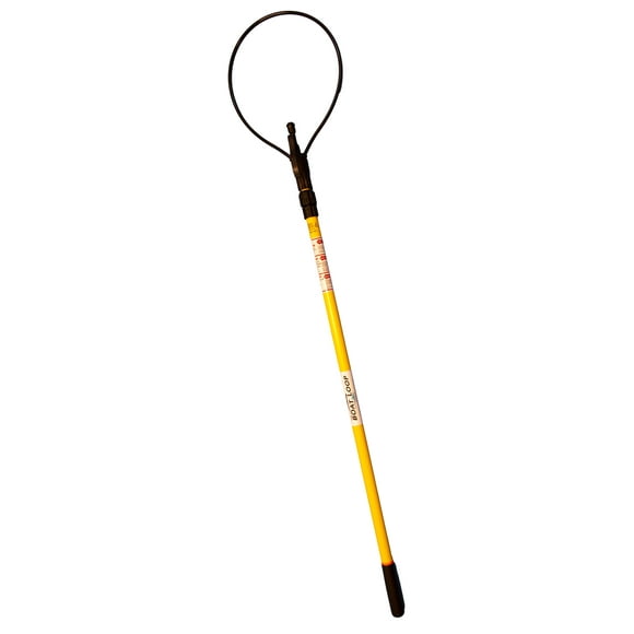 The Boat Loop - Long Extendable (4 to 8 feet) Fiberglass Pole for Easy Docking, Model: MT4-8