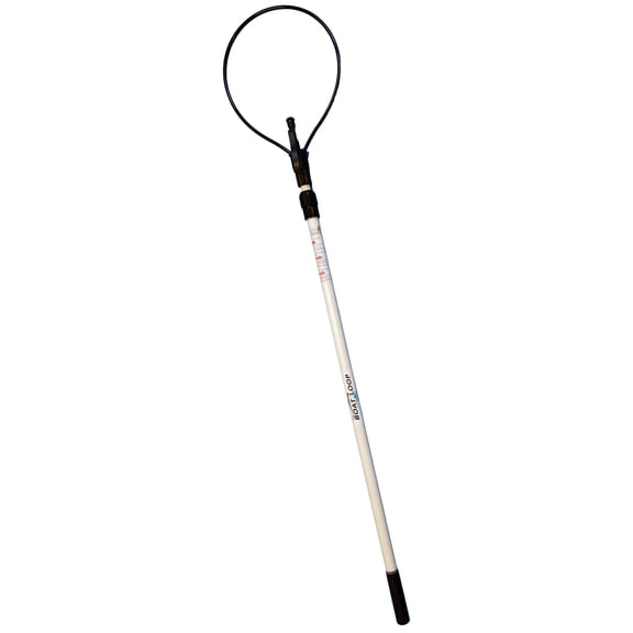 The Boat Loop - Long Extendable (4 to 8 feet) Fiberglass Pole for Easy Docking, Model: WMT4-8