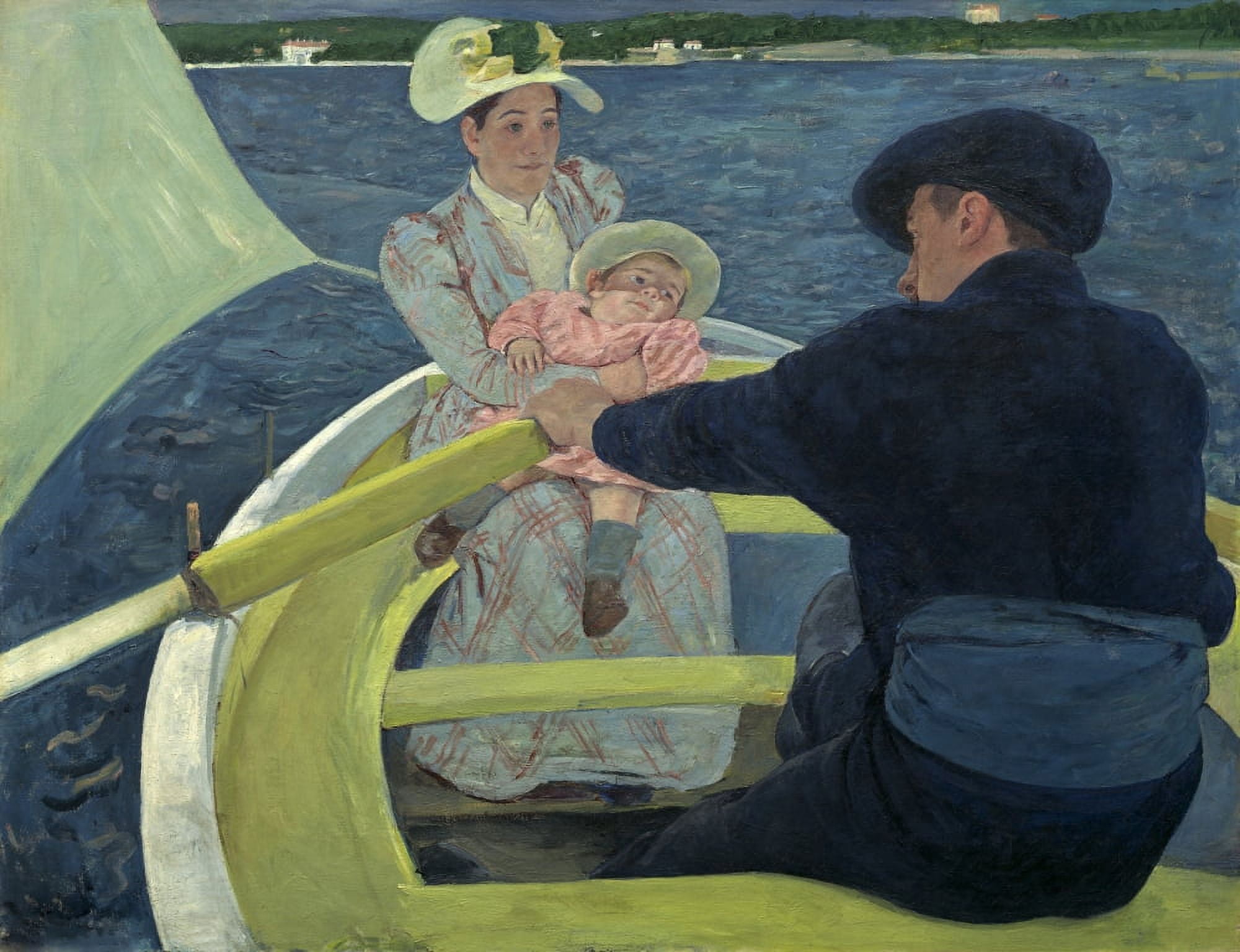The Boating Party Canvas Art - (36 x 24)