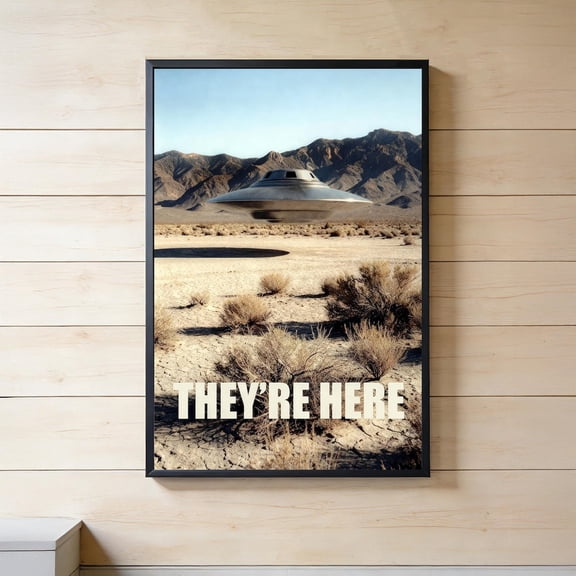 The Bob Lazar Story UFO UAP Flying Saucer Area 51 Poster Unframed Size 24''x36'' GooGate