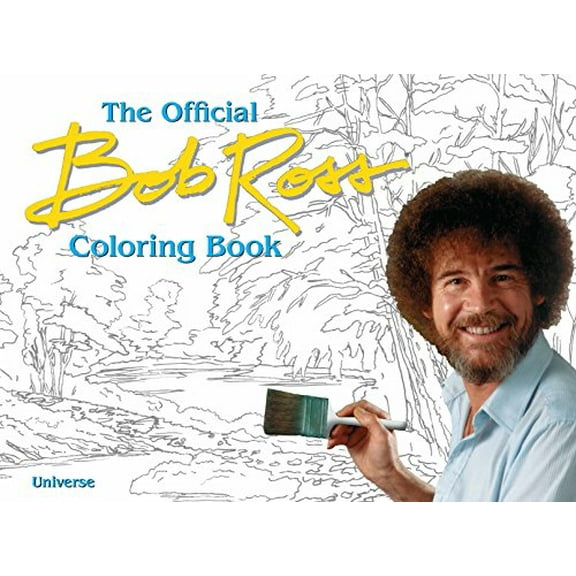 Pre-Owned The Bob Ross Coloring Book (Paperback) 0789327724 9780789327727