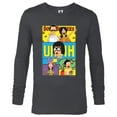 thumbnail image 1 of The Bob’s Burgers Movie Bob Linda Tina Louise Gene Uhhh - Long Sleeve T-Shirt for Men - Customized-Charcoal Heather, 1 of 5