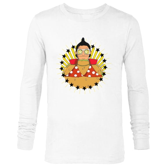 The Bob’s Burgers Movie Gene Belcher - Long Sleeve T-Shirt for Men - Customized-White