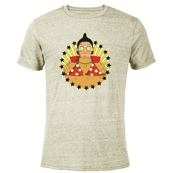 The Bob’s Burgers Movie Gene Belcher - Short Sleeve Blended T-Shirt for Adults - Customized-Yellow