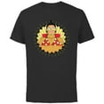 thumbnail image 1 of The Bob’s Burgers Movie Gene Belcher - Short Sleeve Cotton T-Shirt for Adults - Customized-Black, 1 of 5