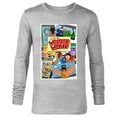 thumbnail image 1 of The Bob’s Burgers Movie Greetings from Wonder Wharf - Long Sleeve T-Shirt for Men - Customized-Athletic Heather, 1 of 5