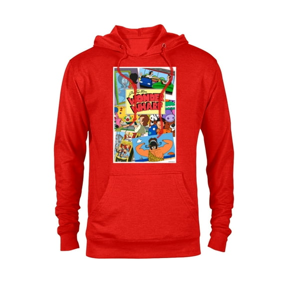 The Bob’s Burgers Movie Greetings from Wonder Wharf - Pullover Hoodie for Adults - Customized-Red Heather