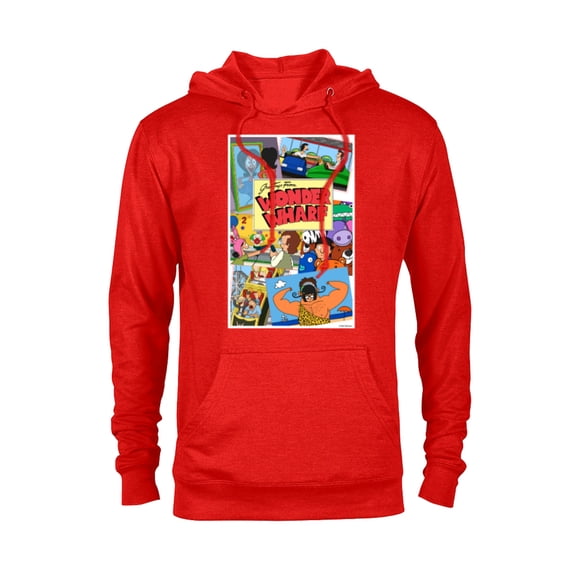 The Bob’s Burgers Movie Greetings from Wonder Wharf - Pullover Hoodie for Adults - Customized-Red Heather